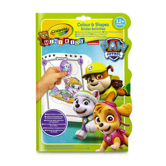 Crayola Mini Kids - Color and sticker book PAW Patrol