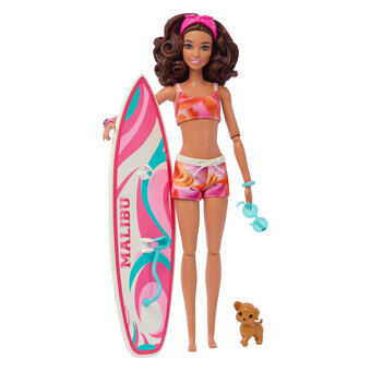 Barbie with Surfboard Doll