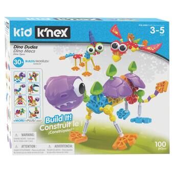 Kid K&#39;Nex Dino Dudes Building Set