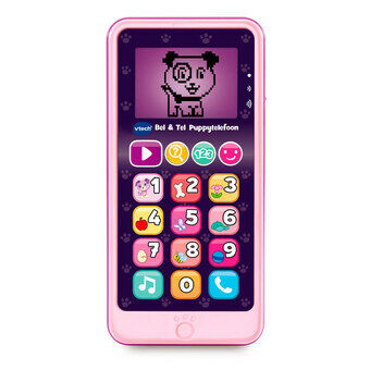 VTech Bel &amp; Tel Puppy Phone Pink