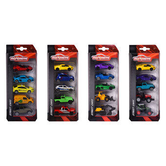 Majorette Street Cars Cars, 5pcs.