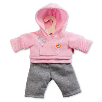 Doll Jogging Outfit - Pink, 28-33 cm