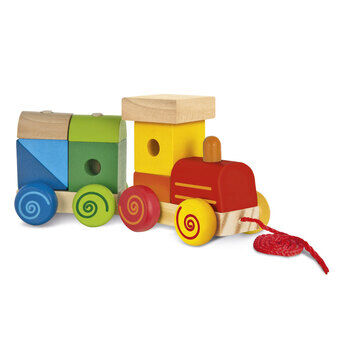 Eichhorn Wooden Train, 11 pcs.