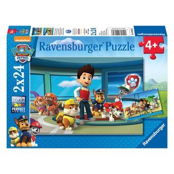 PAW Patrol Puzzle - Helpful Detective Noses, 2x24st.