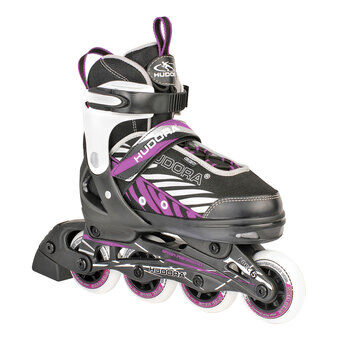 HUDORA Inline Skates Mia Black/Purple, size 37-40