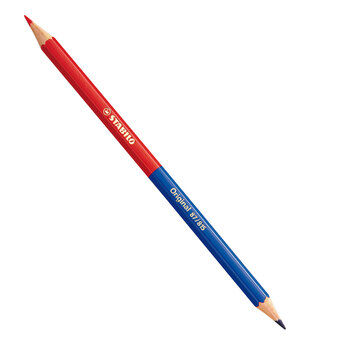 Stabilo Original Pencil-Half Red Half blue (87/815)