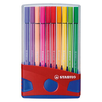 STABILO Pen 68 Colorparade Red, 20 pieces.