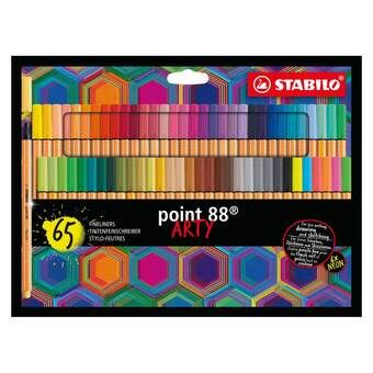 STABILO Point 88 ARTY Pouch, 65 pcs.