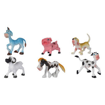 Funny Animals - Farm, 6pcs.