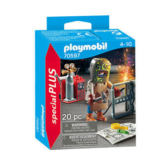 Playmobil Specials Welder with Equipment - 70597