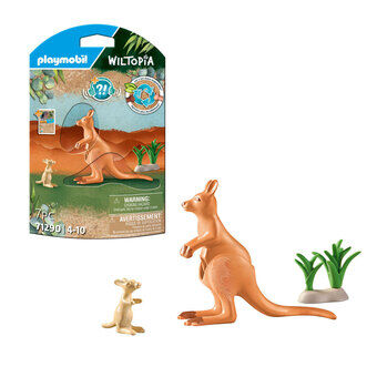 Playmobil Wiltopia Kangaroo with Cub - 71290