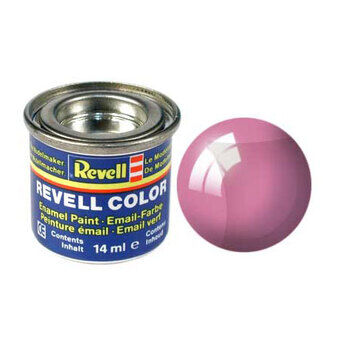 Revell enamel paint # 731-red, Transparent