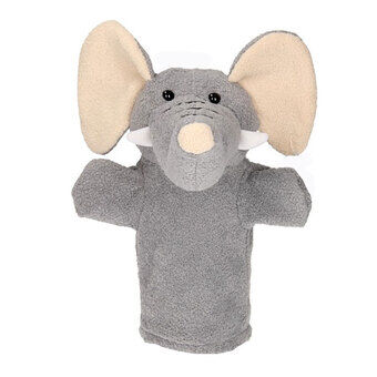 Goki Hand Puppet Elephant