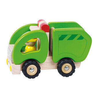 Goki Wooden Garbage Truck