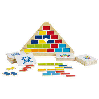 Goki Wooden Brain Puzzle Colors