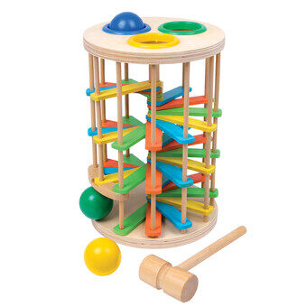 Knock ball tower