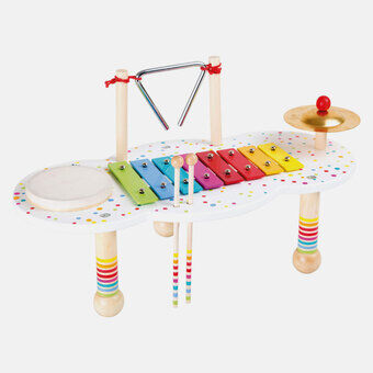 Small Foot - Wooden Music Table with Dots, 3dlg.