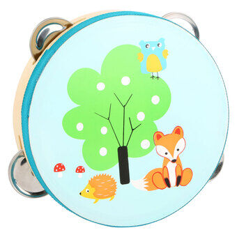 Small Foot - Wooden Tambourine Little Fox