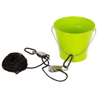 Small Foot - Bucket Green with Pulley