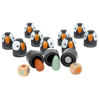 Wooden Memo game Penguin, 26 pcs.