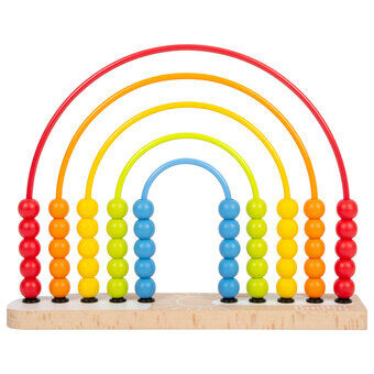 Wooden Motor Spiral Rainbow