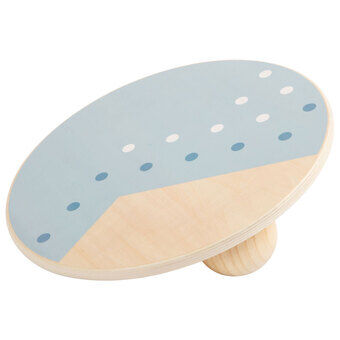 Wooden Balance Board Blue