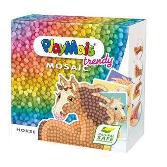 PlayMais Trendy Mosaic Horses (&gt; 3,000 Pieces)