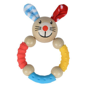 Eichhorn Baby Teether Rabbit of Wood