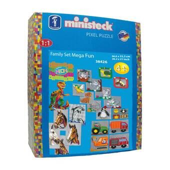 Ministeck Family Set Mega Fun - XXL Box, 4000pcs.