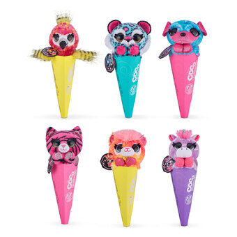 ZURU Coco Surprise Ice Cream Cone with Cuddle Neon