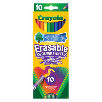 Crayola Colored Pencils Erasable, 10pcs.