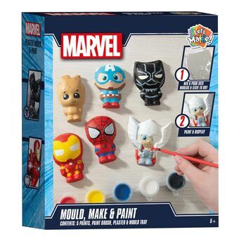 Plaster Casting & Painting Marvel