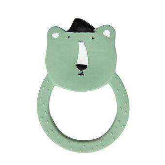 Trixie Teether Round - Mr. Polar Bear