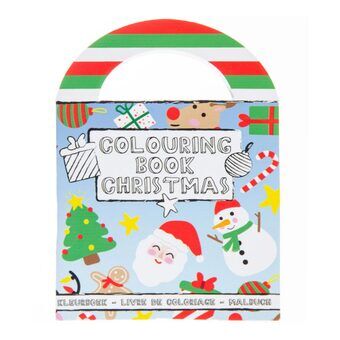 Coloring Book with Stickers Christmas