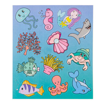 Sticker sheet Sea animals