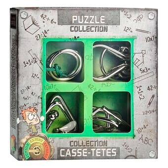 Metal Brain Puzzles Junior, 4pcs.