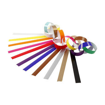 Paper strips - Assorted colours, 2400pcs.