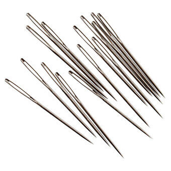 Embroidery needles with Sharp point, 5.4cm, 25pcs.