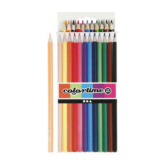 Colored pencils - Basic colors, 12pcs.