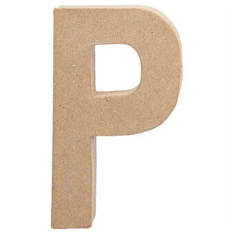 Letter Papier-mache - P