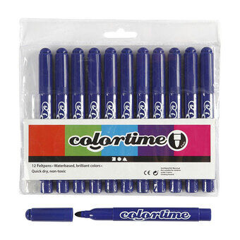 Dark blue Jumbo pens, 12pcs.