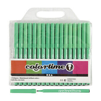 Light green markers, 18st.