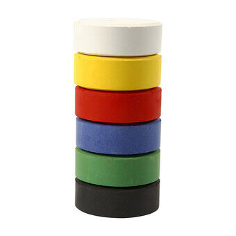 Refill Blocks Watercolor Premium - Primary Colors, 6pcs.