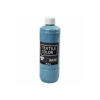 Textile paint - Light blue, 500ml