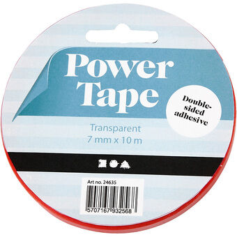 Double Sided Adhesive Power Tape 7mm, 10m