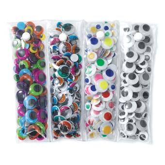 Colorations - Wobbling Eyes Mix, 500pcs.