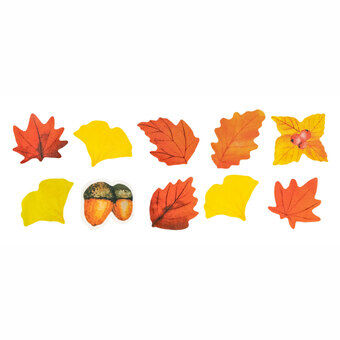 Colorations - Washi Stickers Autumn Theme on Roll, 80st.