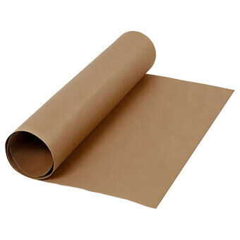 Faux Leather Paper Dark brown, 1mtr.