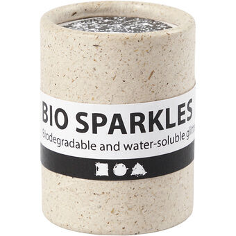 Organic Glitter Silver, 10gr