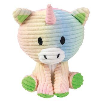 Lumo Stars Plush Toy Velvet - Unicorn Rainbow, 15cm